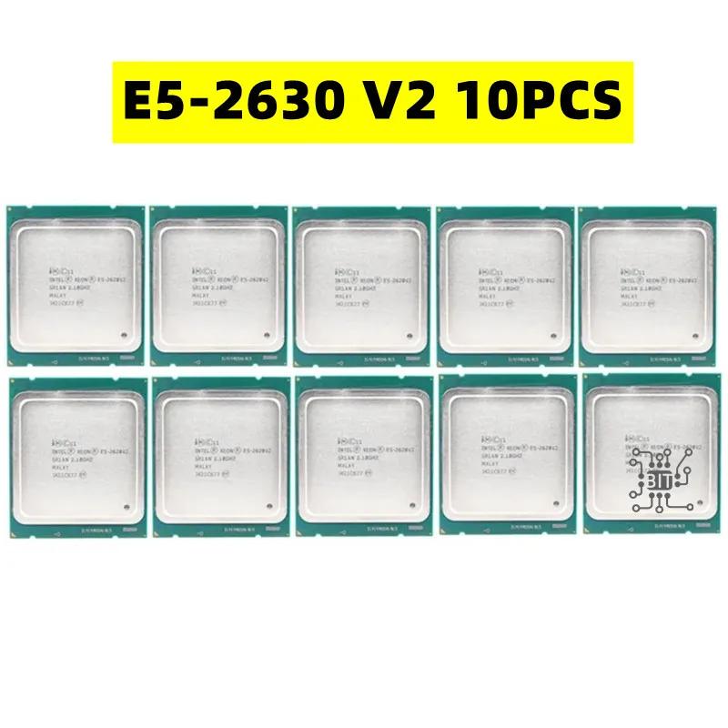 Xeon E5 2630 V2  μ, SR1AM, 2.6GHz, 6 ھ, 80W, 15M, LGA2011, E5-2630V2 CPU, 10 